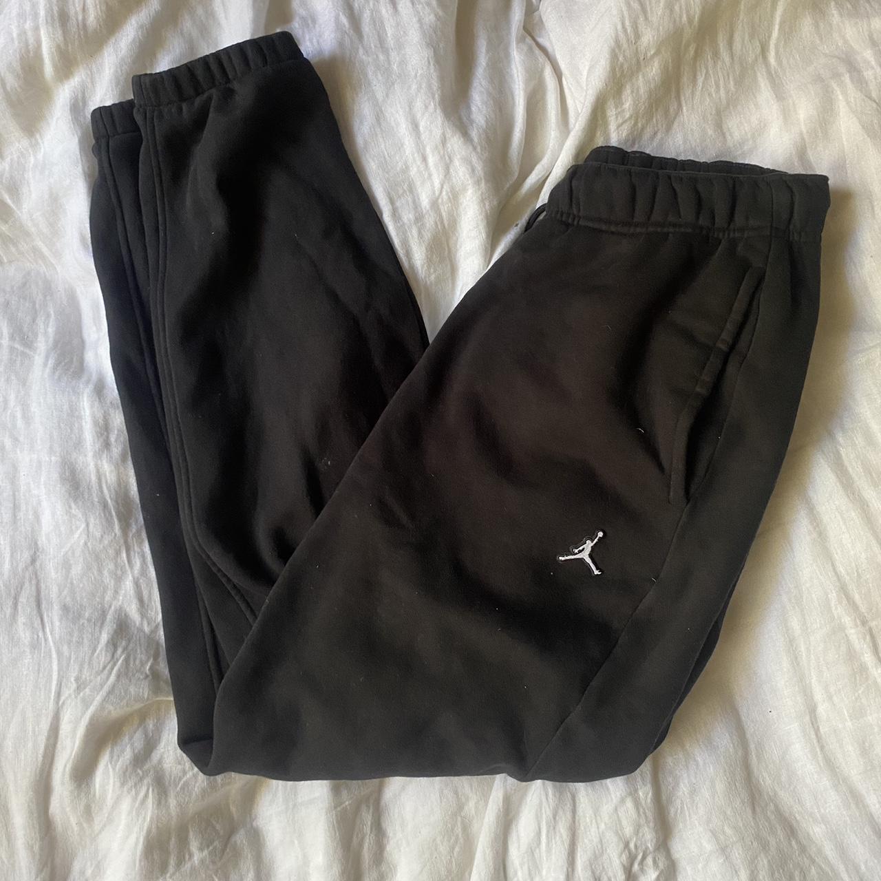 JORDAN TRACK PANTS THICK FLEECED MATERIAL WARM... Depop