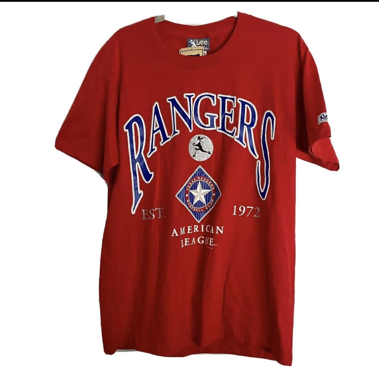 Vintage Texas Rangers Baseball Est Shirt Texas Rangers Vintage MLB
