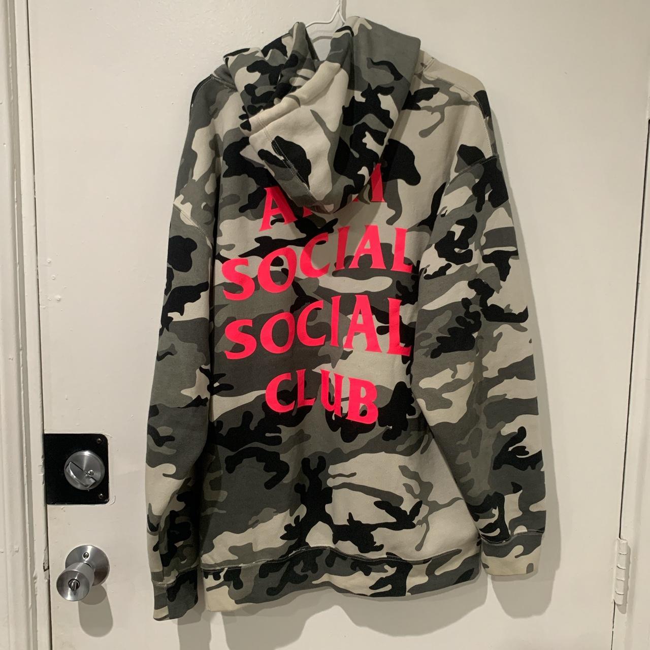 Anti social social club frozen sales hoodie