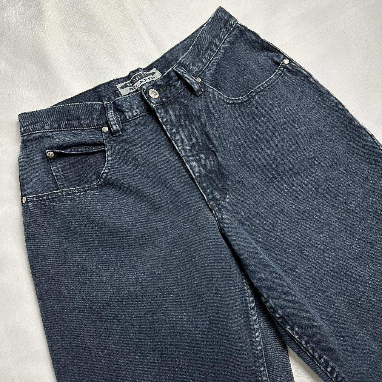 Anchor Blue Men's Navy Jeans Depop