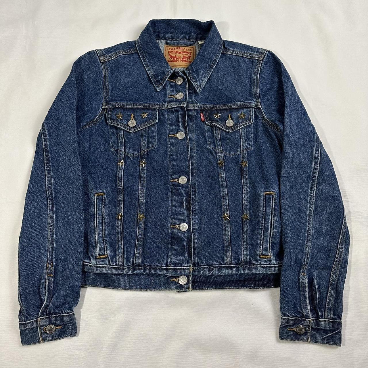 Levi's studded shop denim jacket