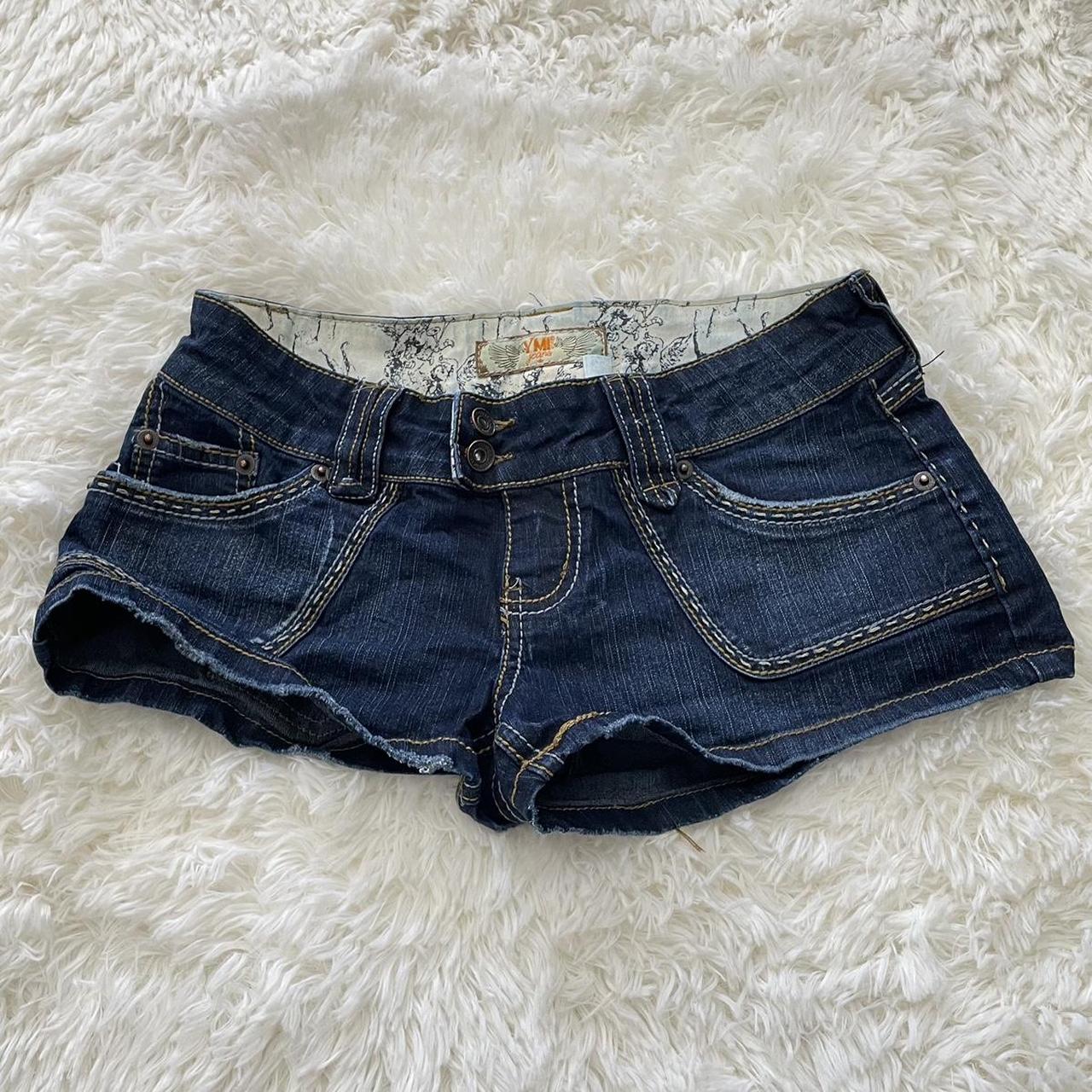 YMI Jean Booty Shorts Super cute 🥰 Size 1... - Depop