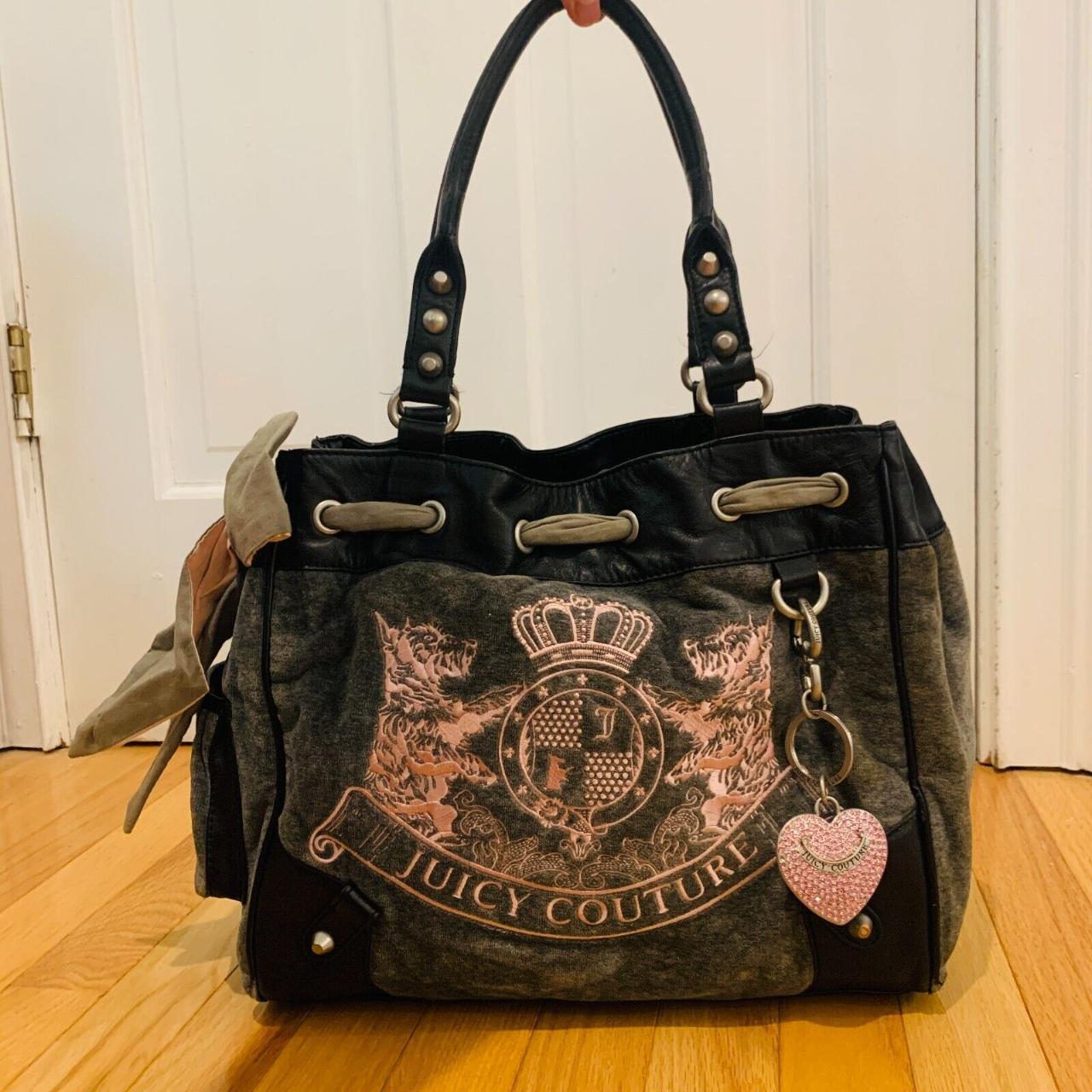 Black juicy couture bags Depop