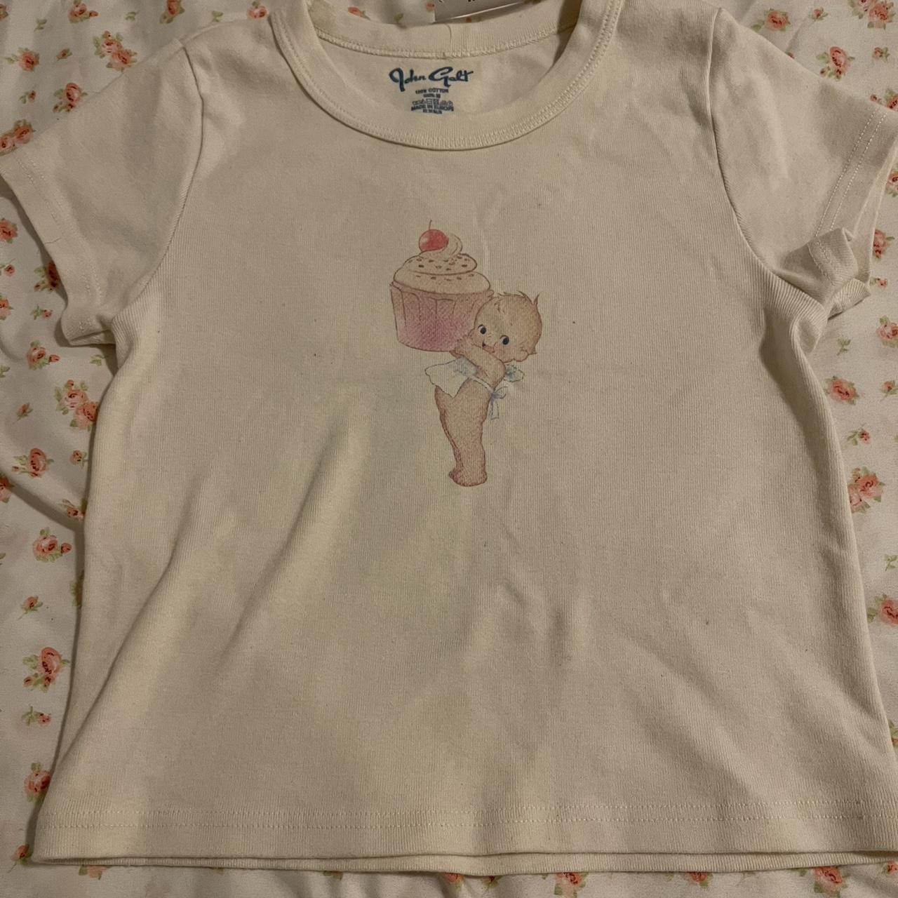 Brandy Melville Cupcake Ashlyn Top One size New... Depop