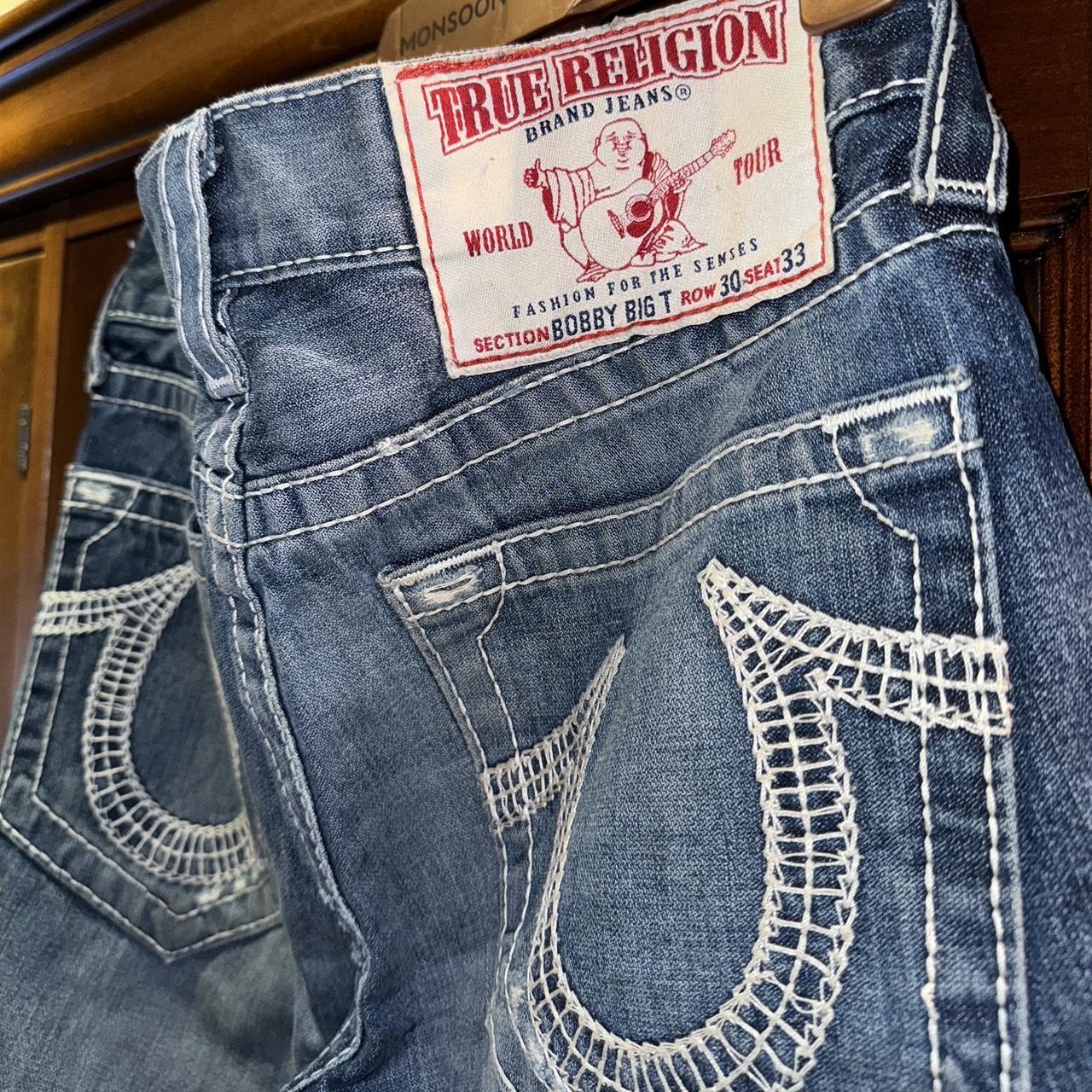 “Bobby” Navy Blue True outlet Religion Shorts