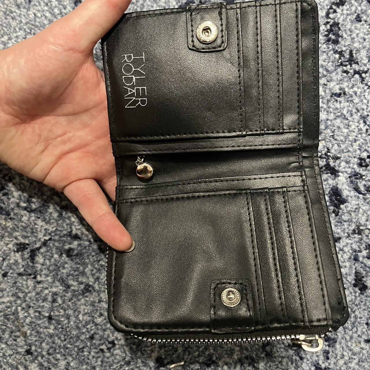 tyler rodan simple black wallet originally purchased