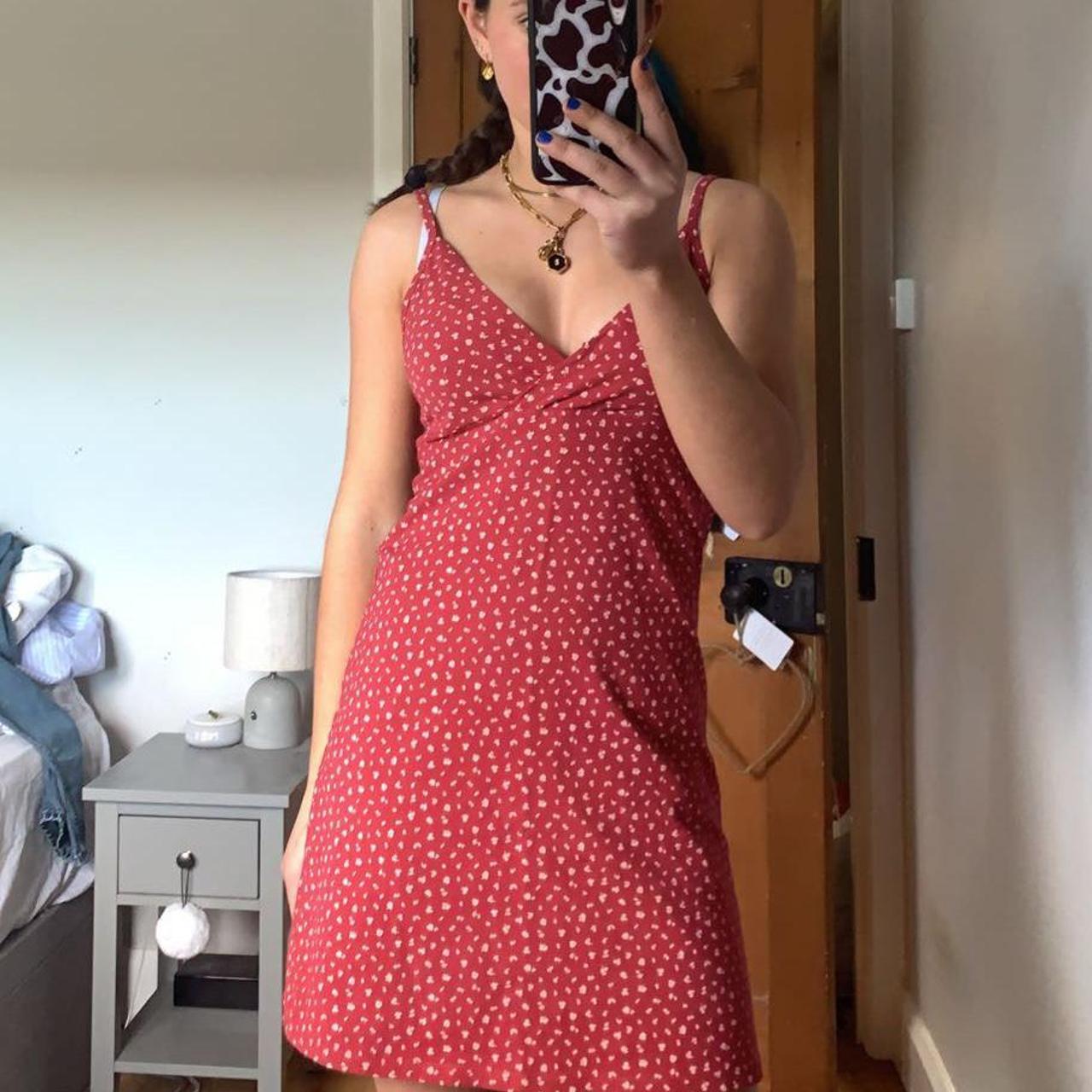 Brandy Melville amara dress Red - $13 (53% Off Retail) - From Olivia