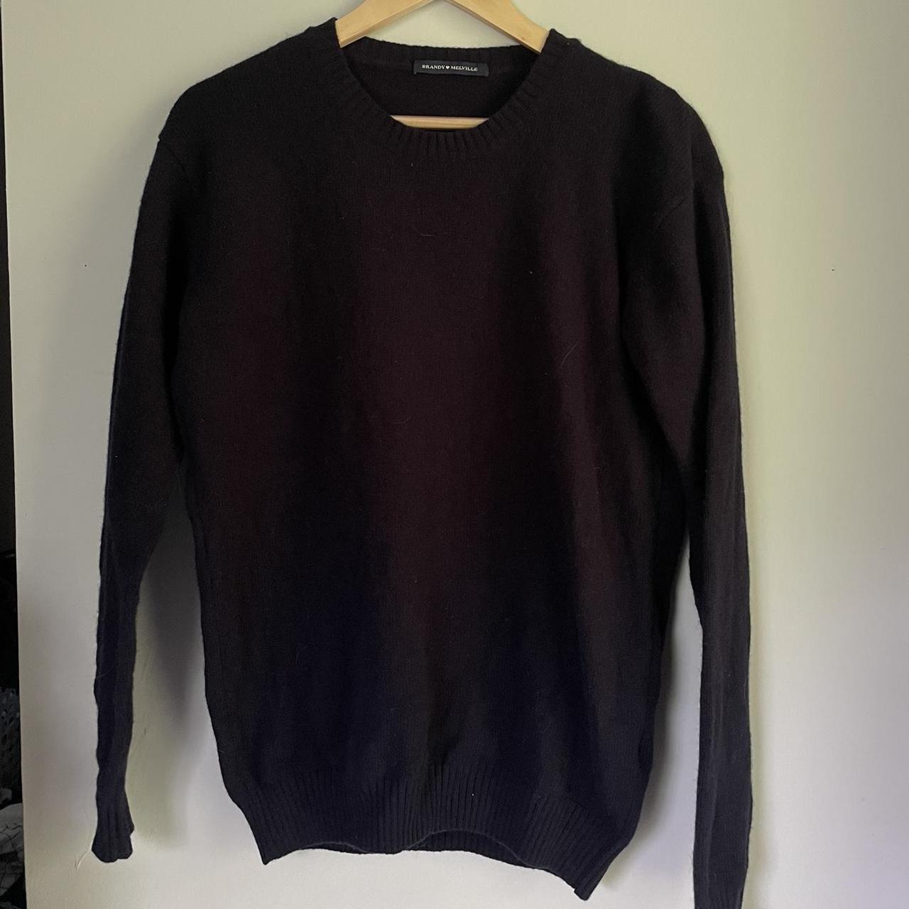 brandy melville dark blue sweater (it looks weird... - Depop