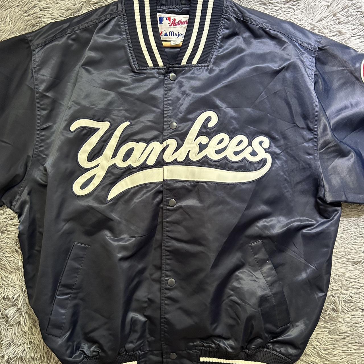 Majestic, Jackets & Coats, Vintage 9s Yankees Bomber Jacket