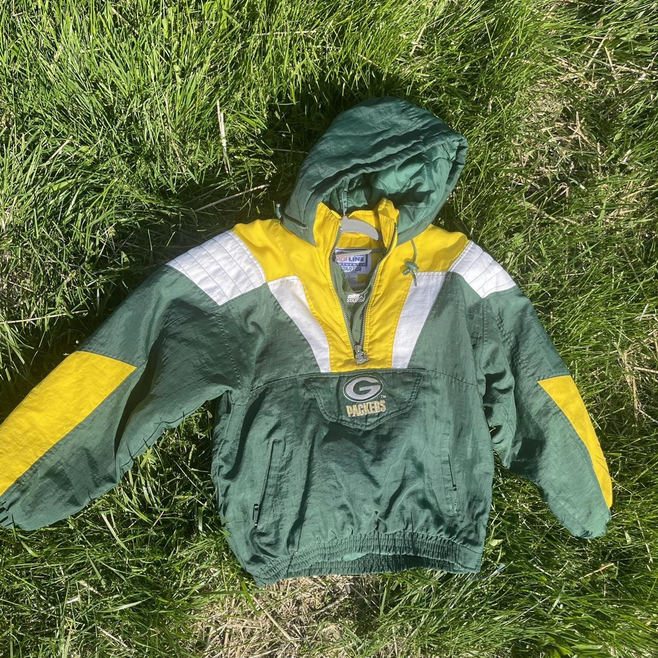 Youth Green Bay Packers Primary Embroidered Green Hoodie Sweatshirt