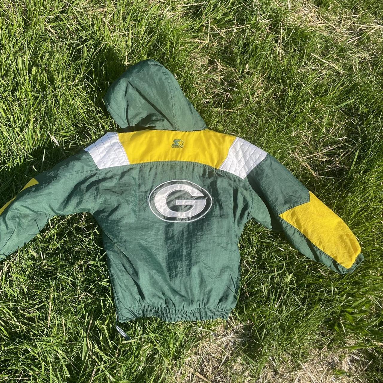 Green Bay Packers Pro Line Starter jacket Size - - Depop