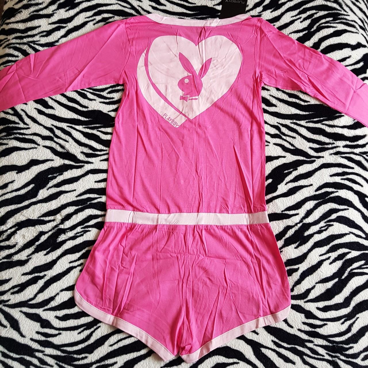BNWT Playboy pink all in one pyjamas 💖 Genuine y2k... Depop