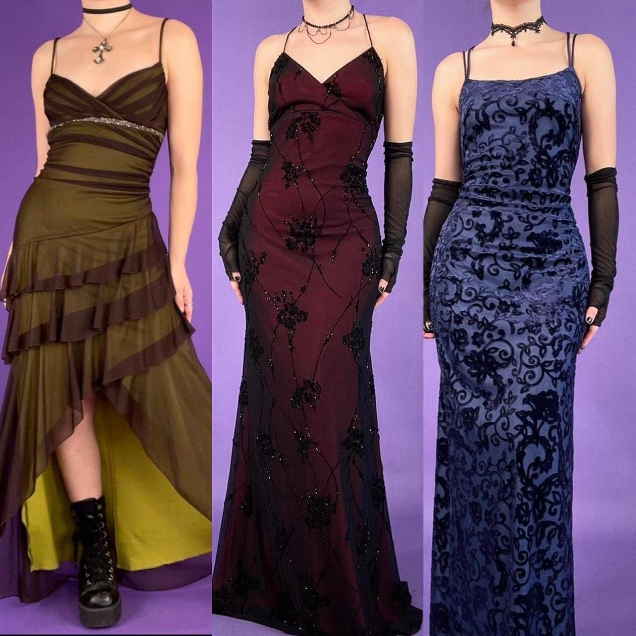 vintage y2k 90s prom dress collection available