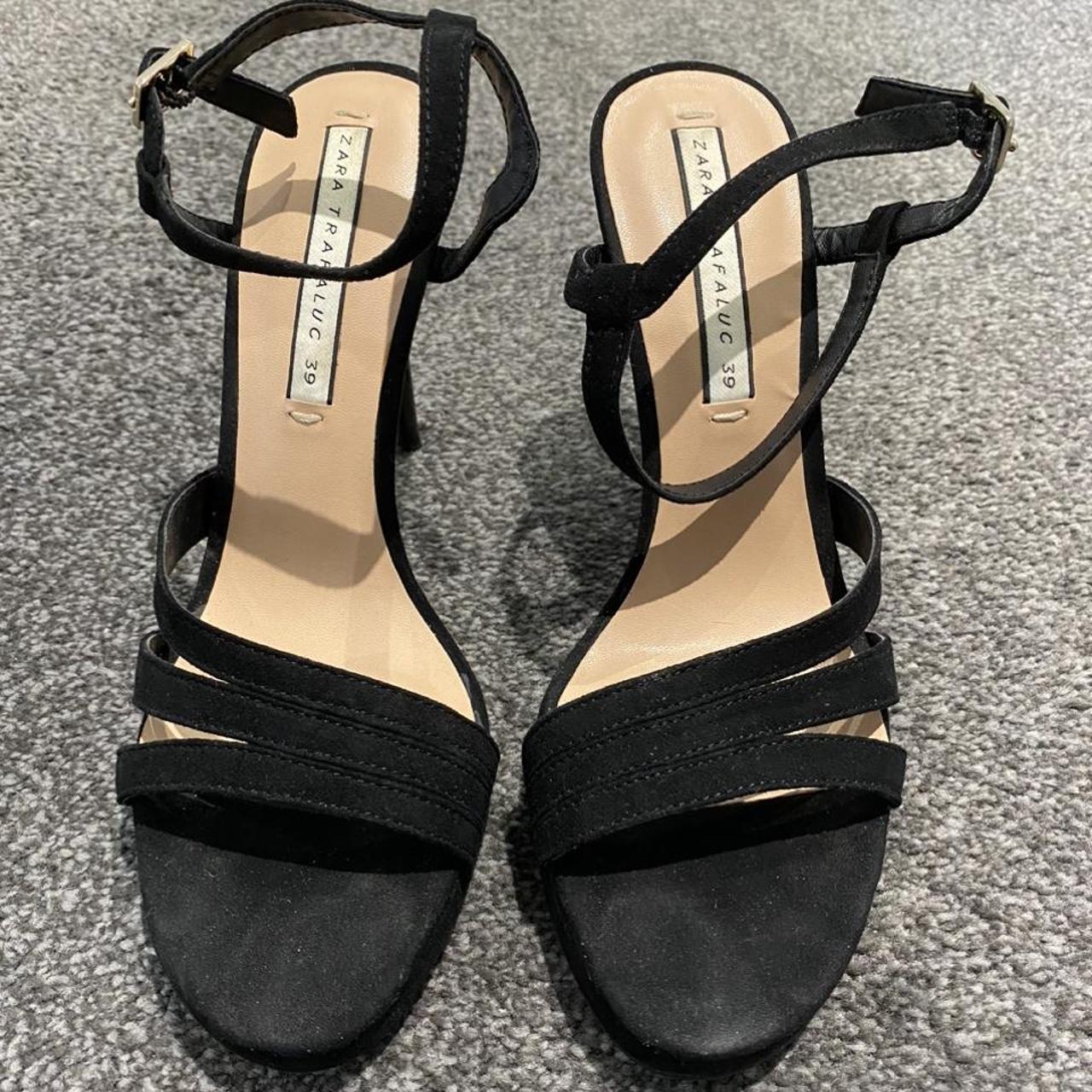 heeled spiral sandals zara