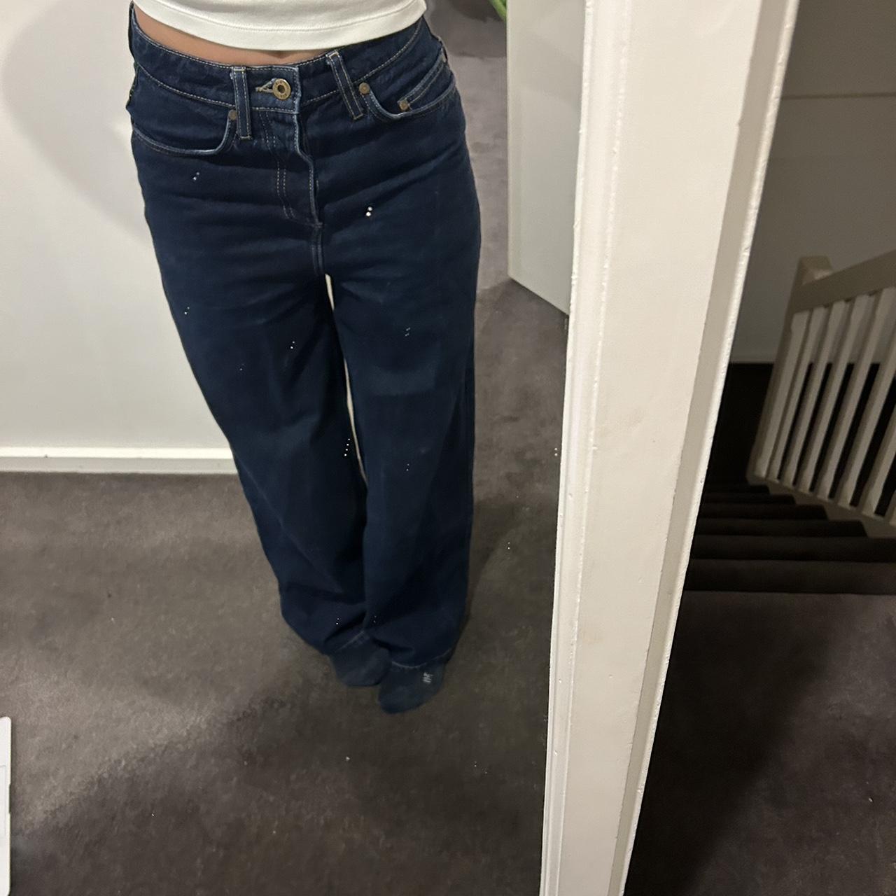 Indigo denim sir the label jeans Best condition... Depop