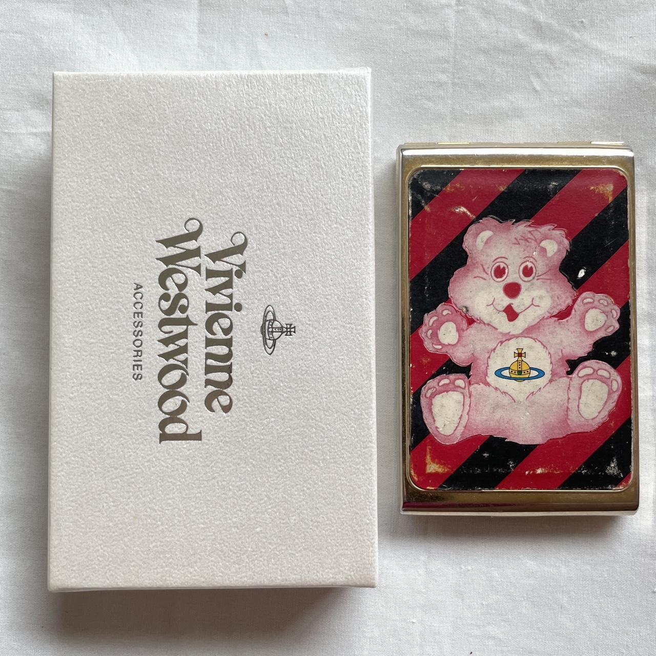 super rare vivienne westwood bear cigarette case | Depop