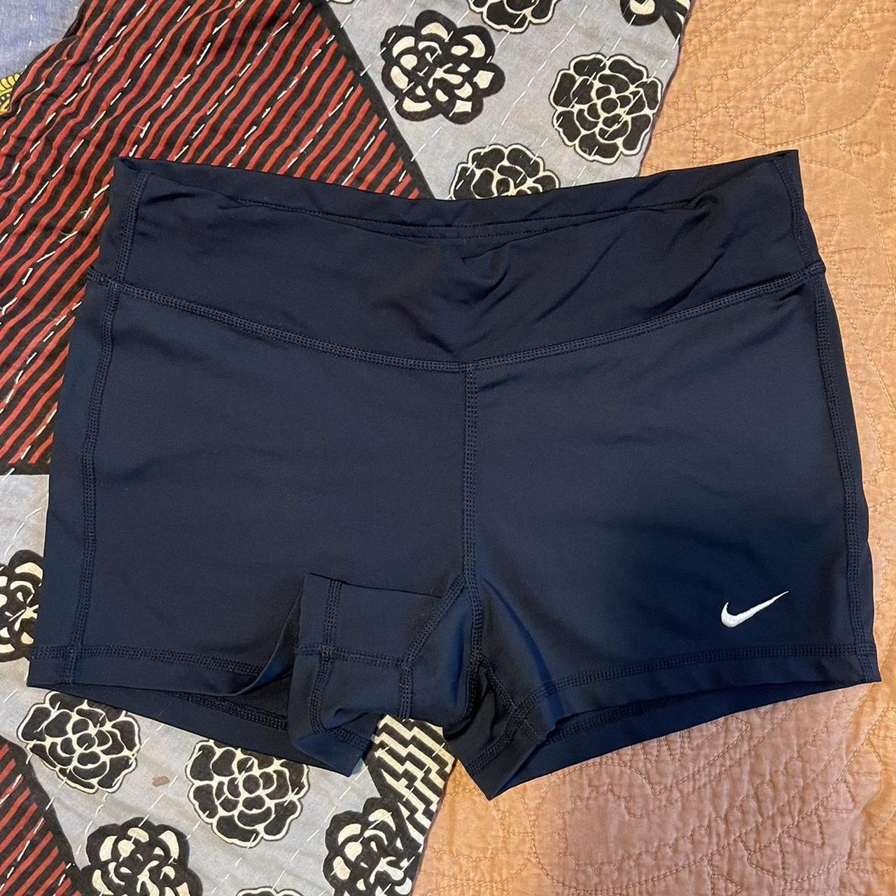 Navy Nike volleyball shorts. These can be worn for... Depop