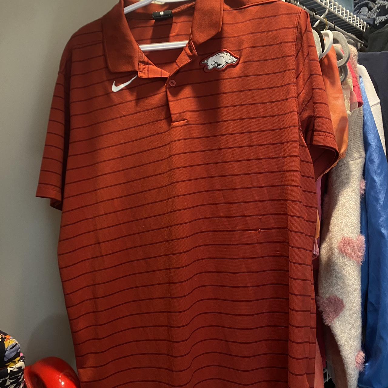 arkansas razorbacks nike dri fit