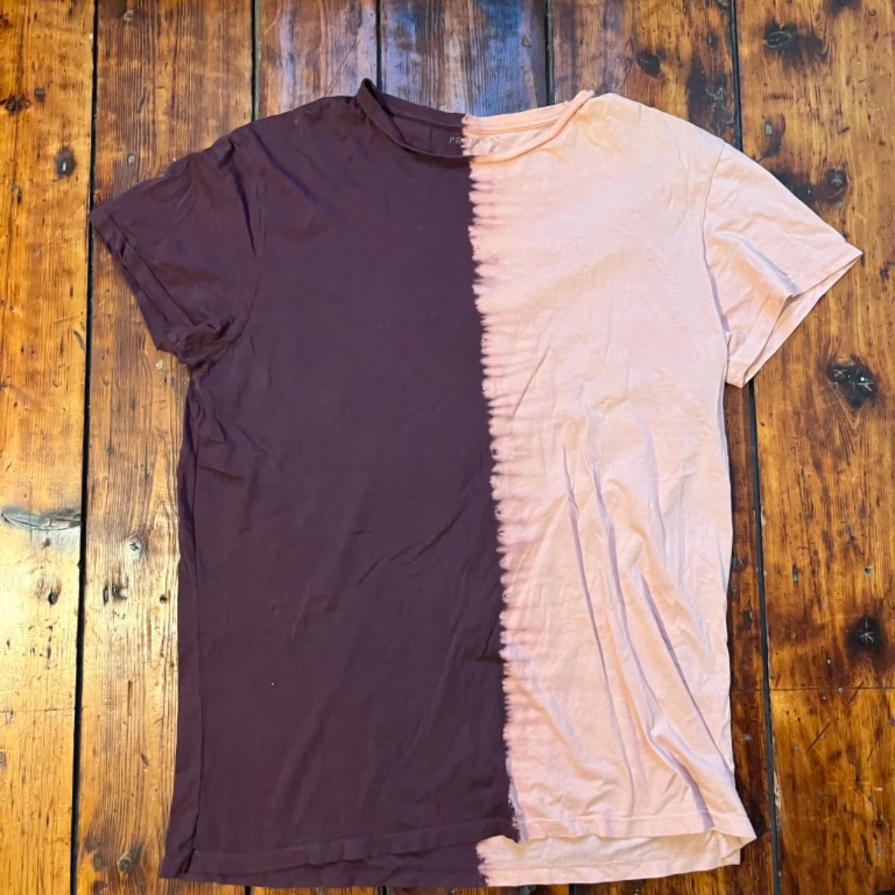 Primark Dip Dye Tee Size XL Depop