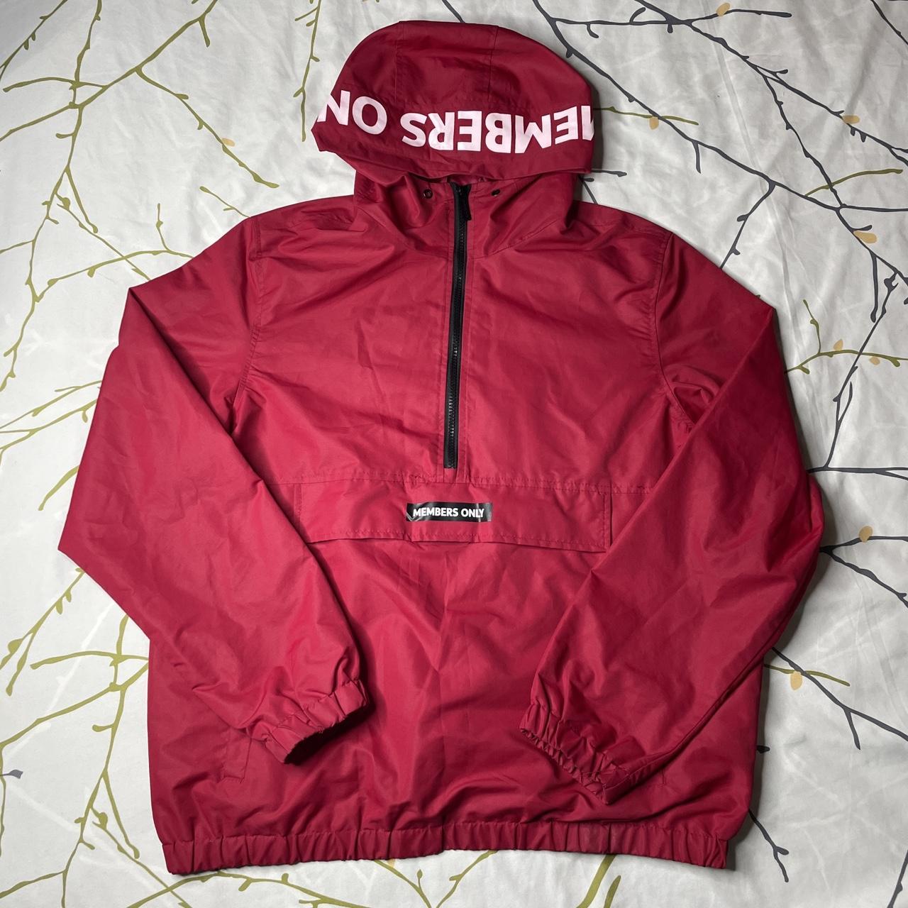Members Only Men's Red Jacket