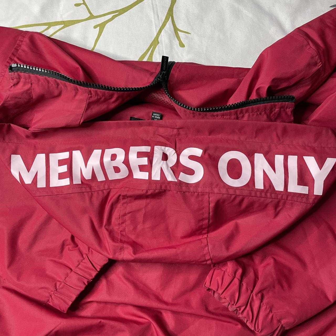 Members Only Men's Red Jacket (4)