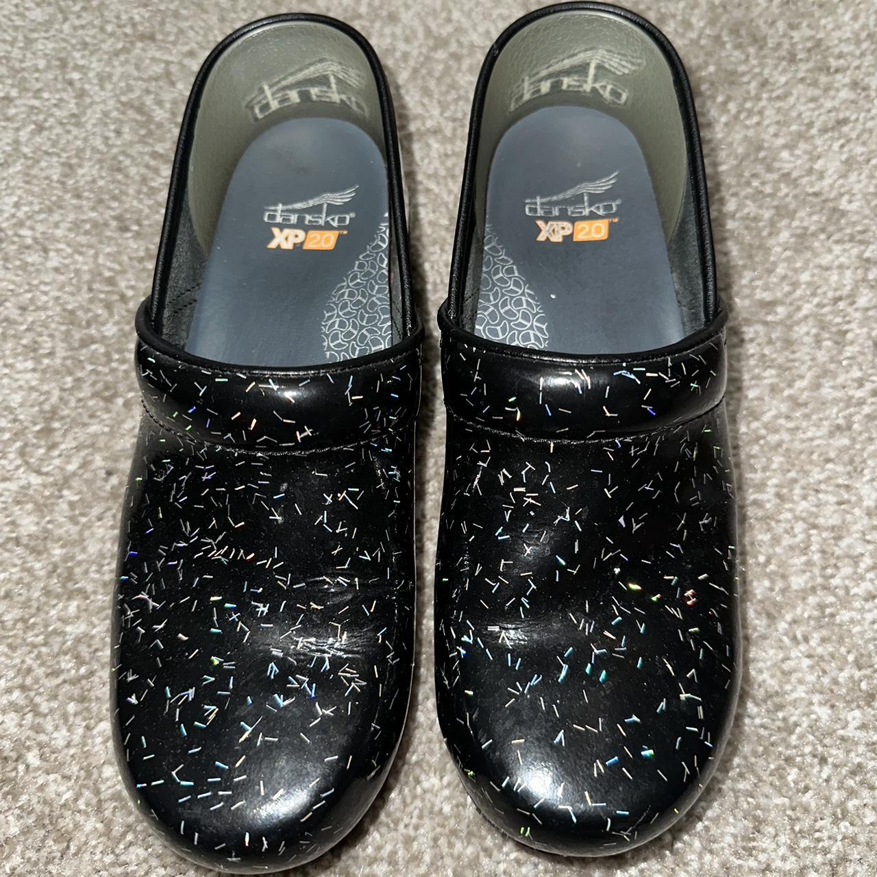 dansko peace and love clogs