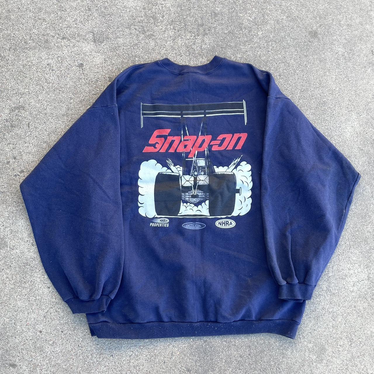 American Vintage Men's Blue Sweatshirt