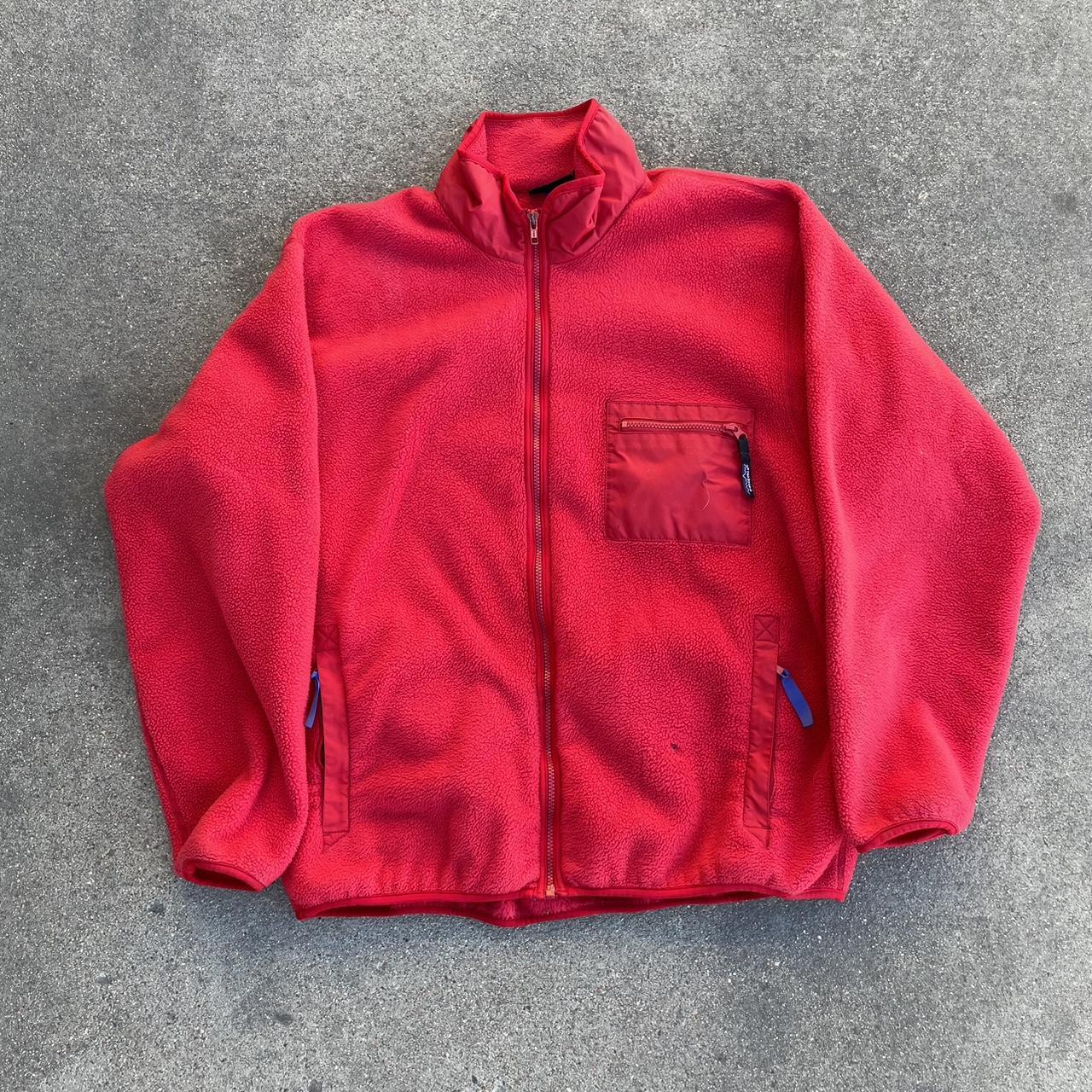 Patagonia Men's Red Coat | Depop