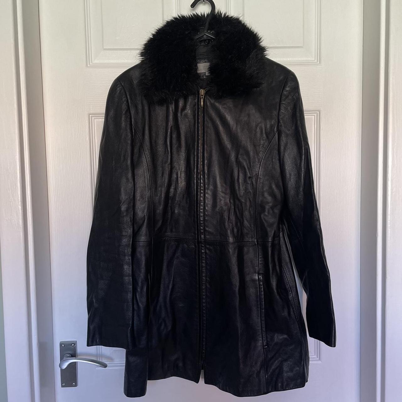 Marks & Spencer Women's Black Jacket | Depop