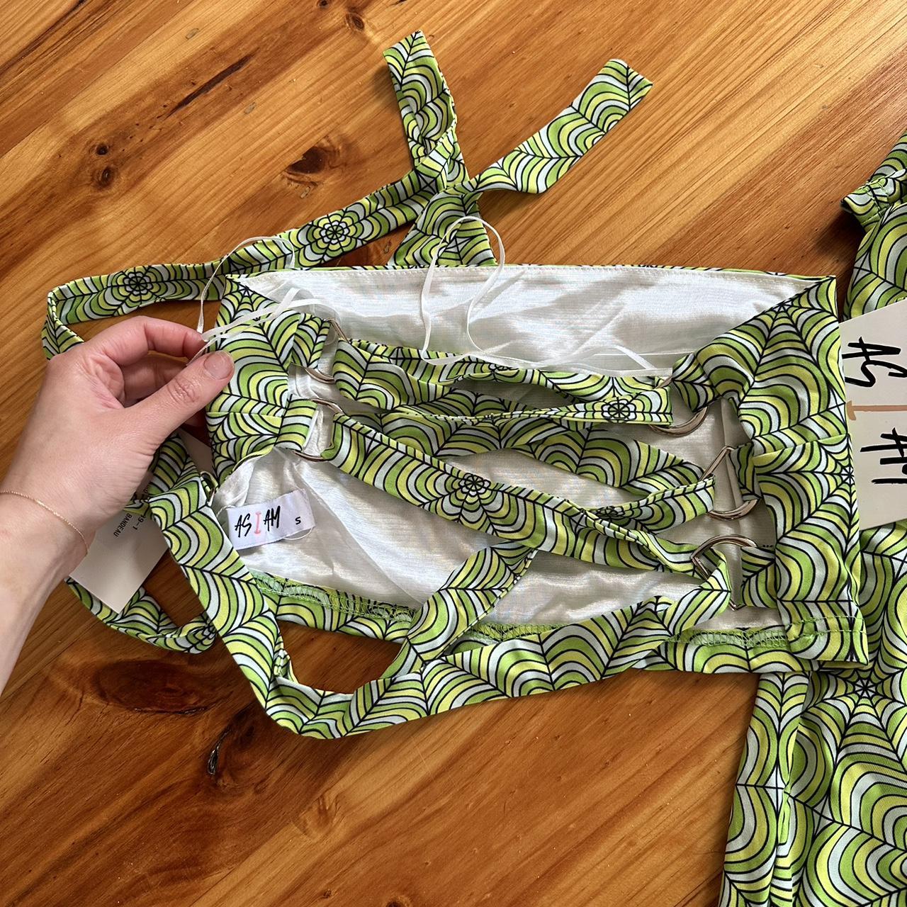 Green festival set Brand new with tags - top is a... - Depop