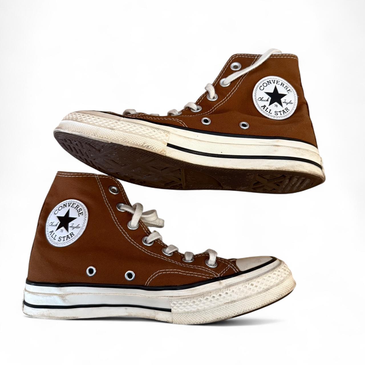 Converse Women's Sneakers Brown/Tan US – Custom brown