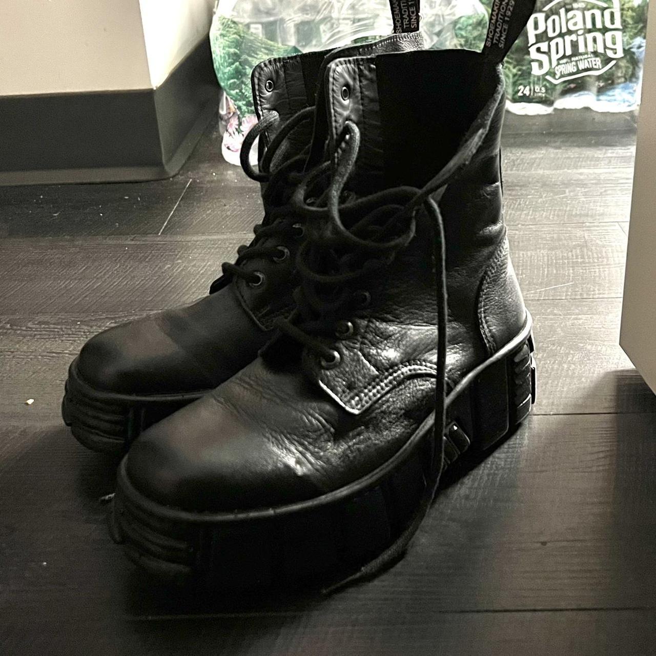 New Rock platform boots Womens size 9 (believe tag... - Depop