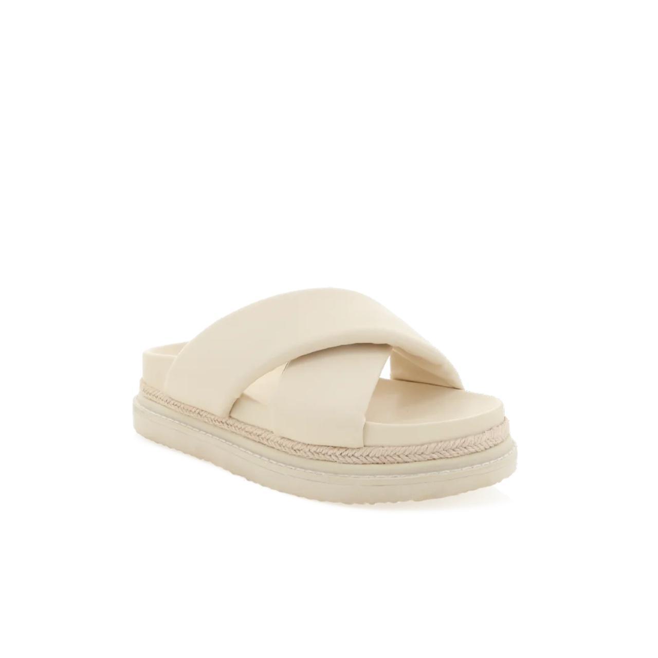 Billini Arabel Slides in Bone Brand New Size 7 - Depop