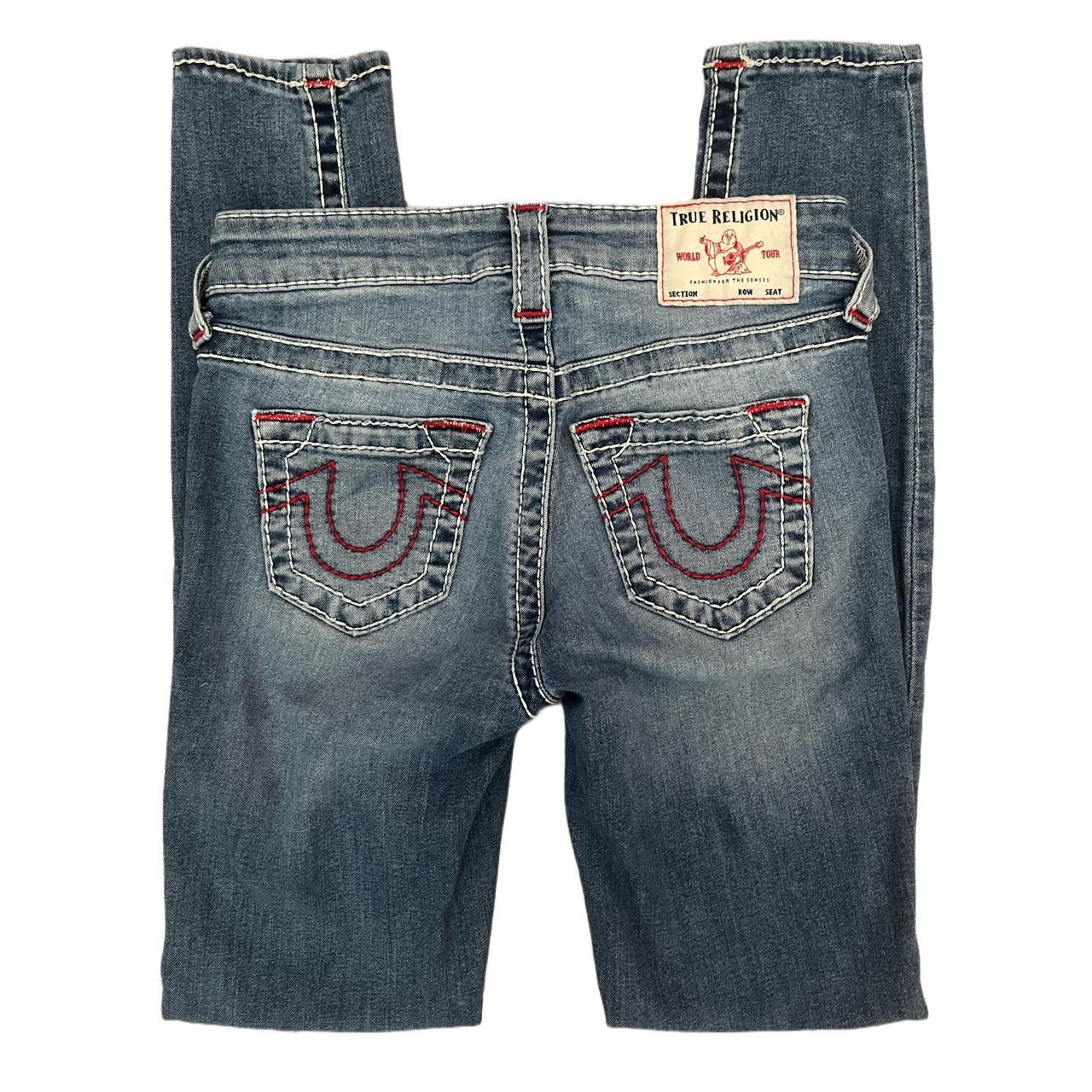 True religion jeans red hot sale horseshoe