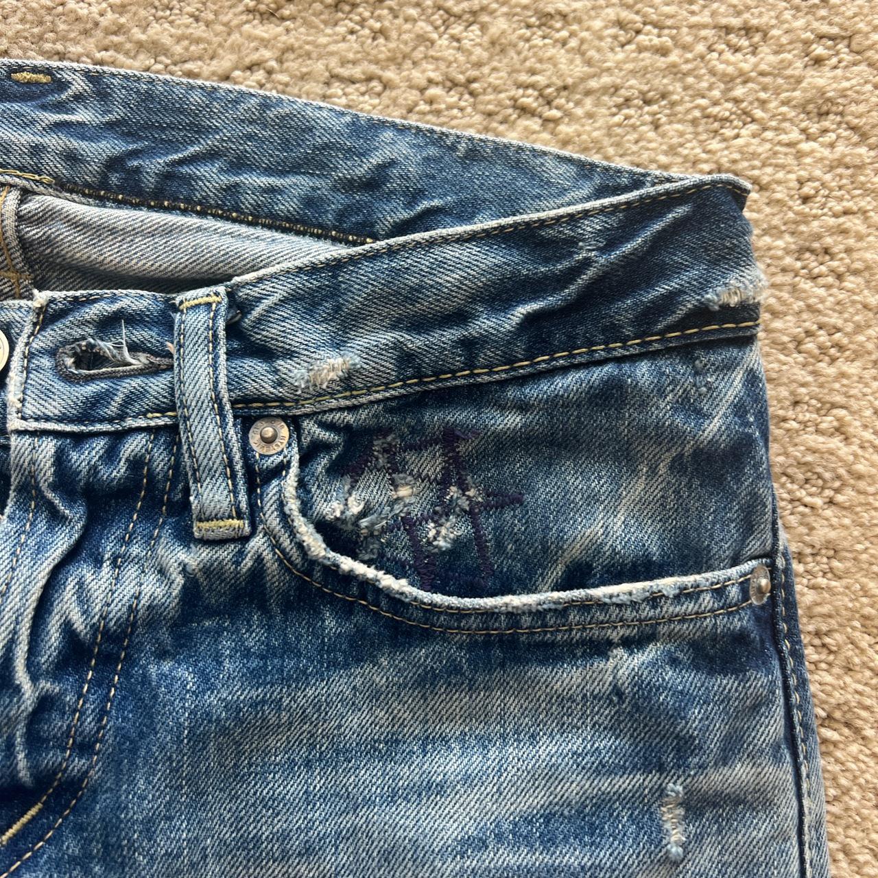 Hysteric Glamour distressed/paint splattered denim. | Depop Hysteric Glamour distressed/paint splattered denim. | Depop