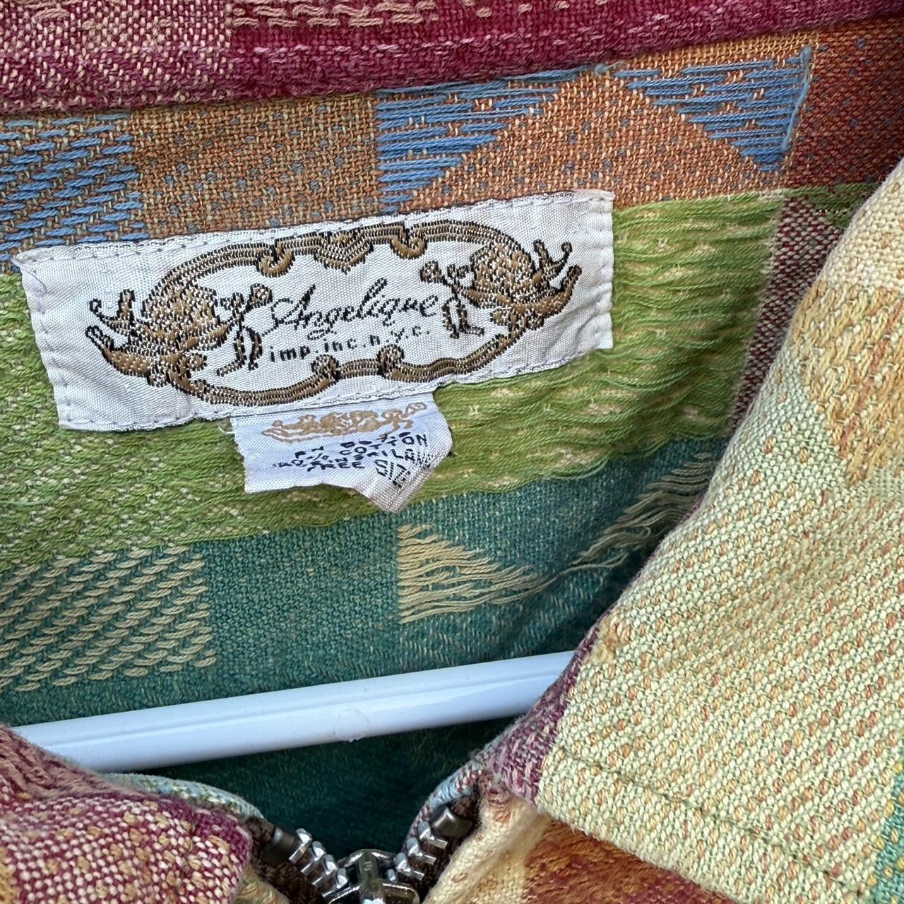 Women's Jacket - Multi - L – Multicolor patchwork… - image 3