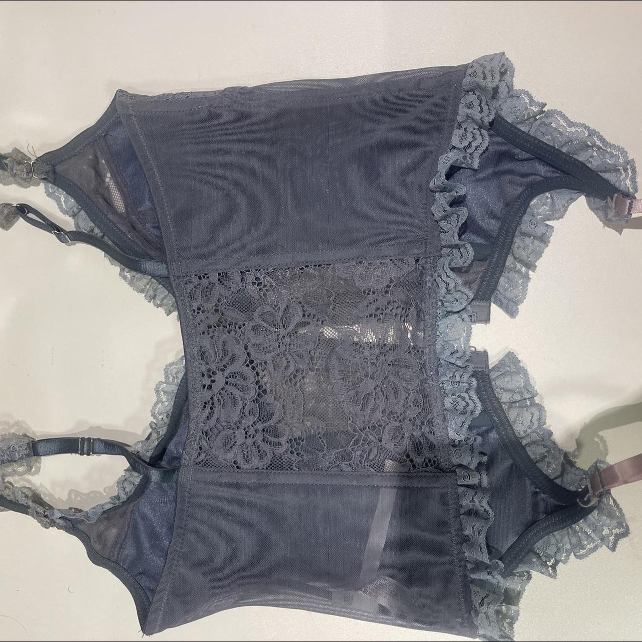 Urban light blue corset, RRP £42. Great condition... Depop