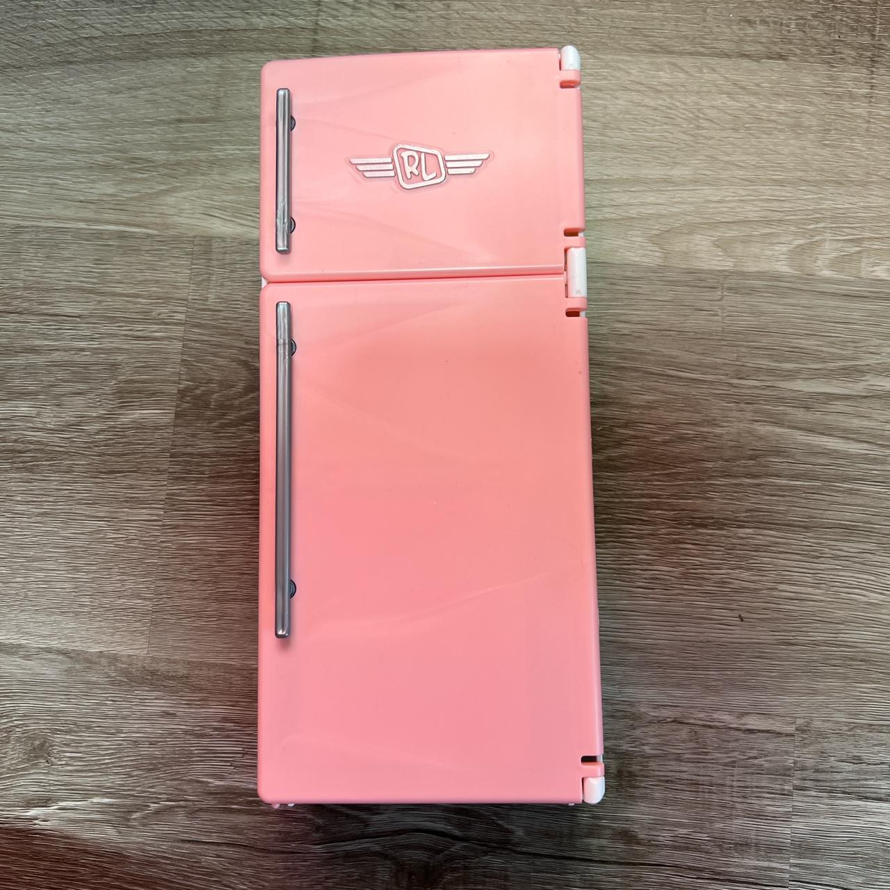 Real littles mini fridge Works great with Barbie or... - Depop