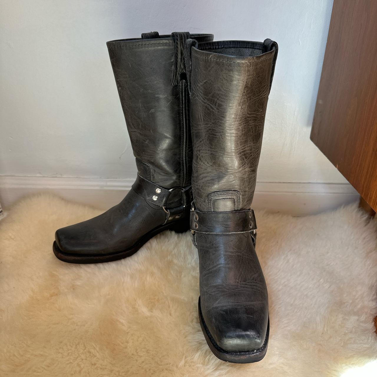 frye grey boots