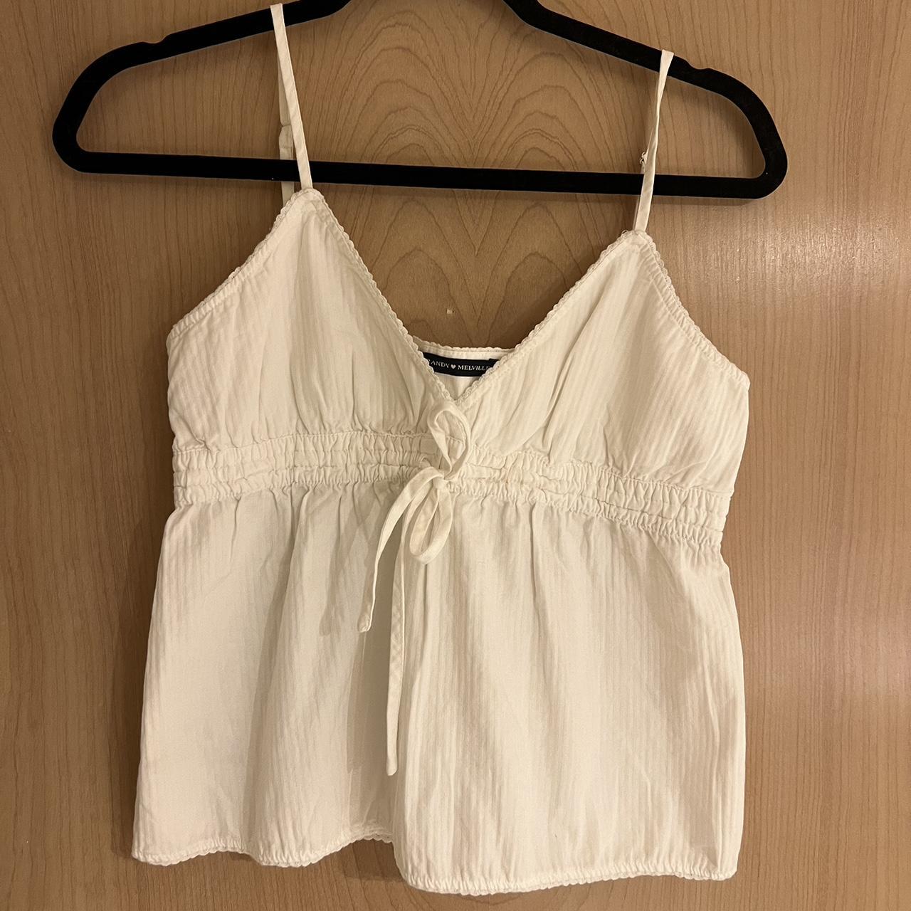 Brandy Melville baby doll top One size Worn 1x Depop