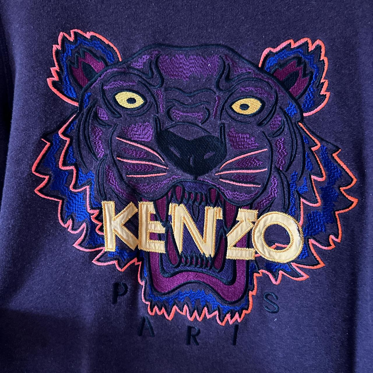 Purple kenzo jumper hotsell