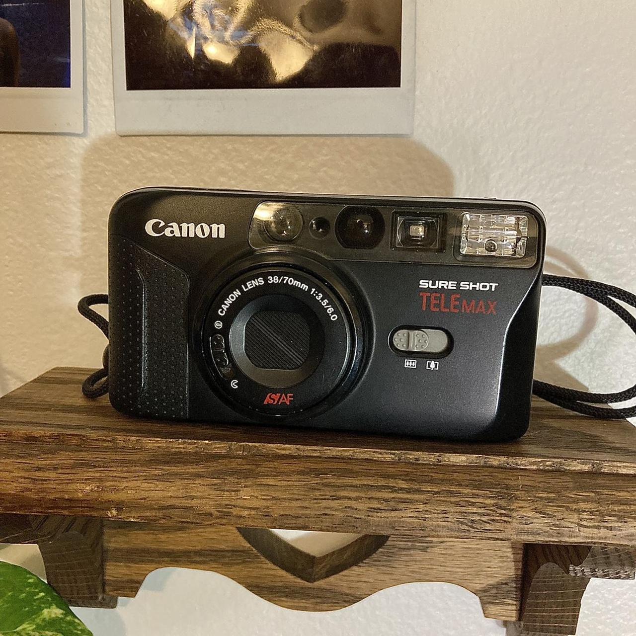 Canon Sure Shot Telemax 35mm Point&Shoot Film Camera... Depop