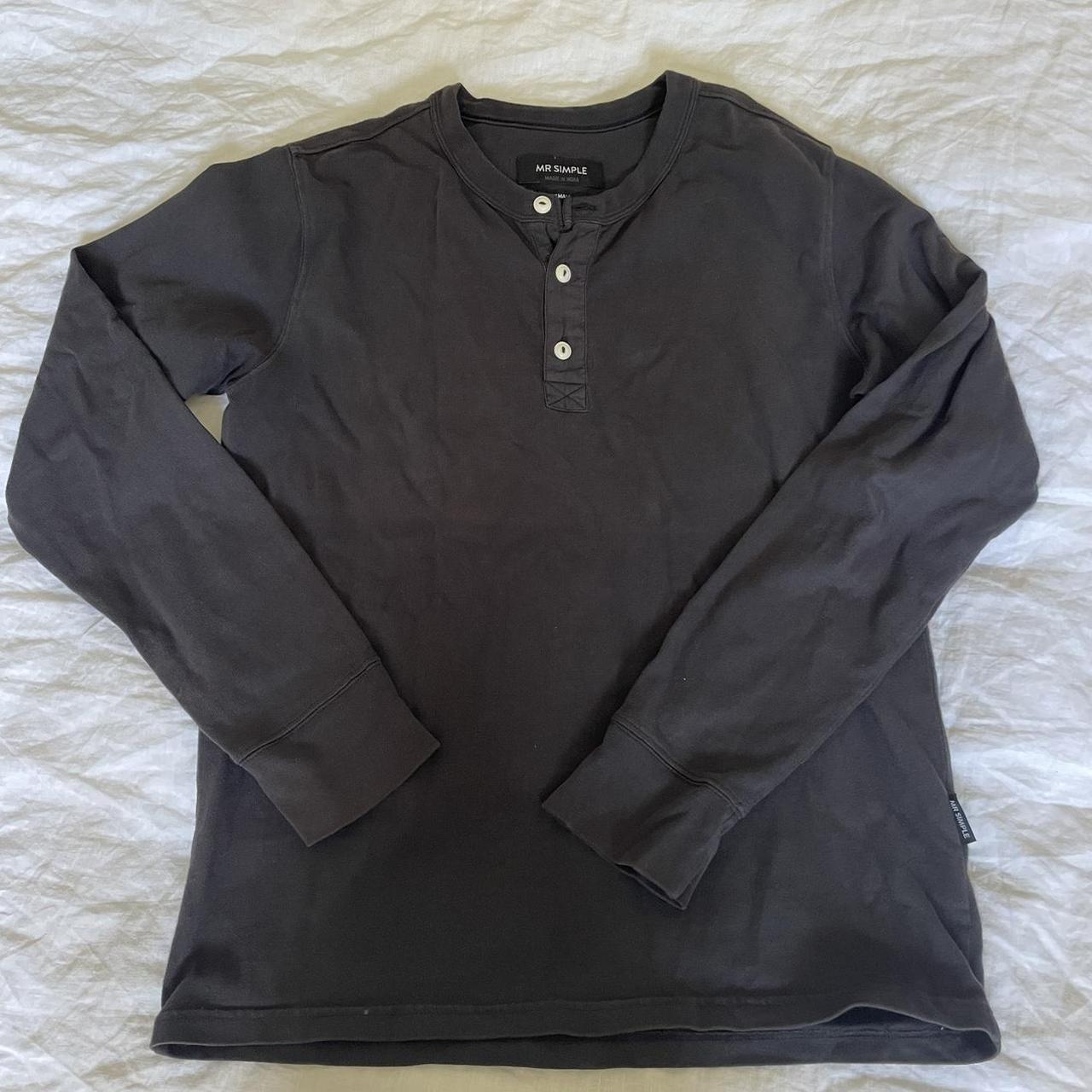 Unisex long-sleeve top/thin jumper Purchased in... - Depop