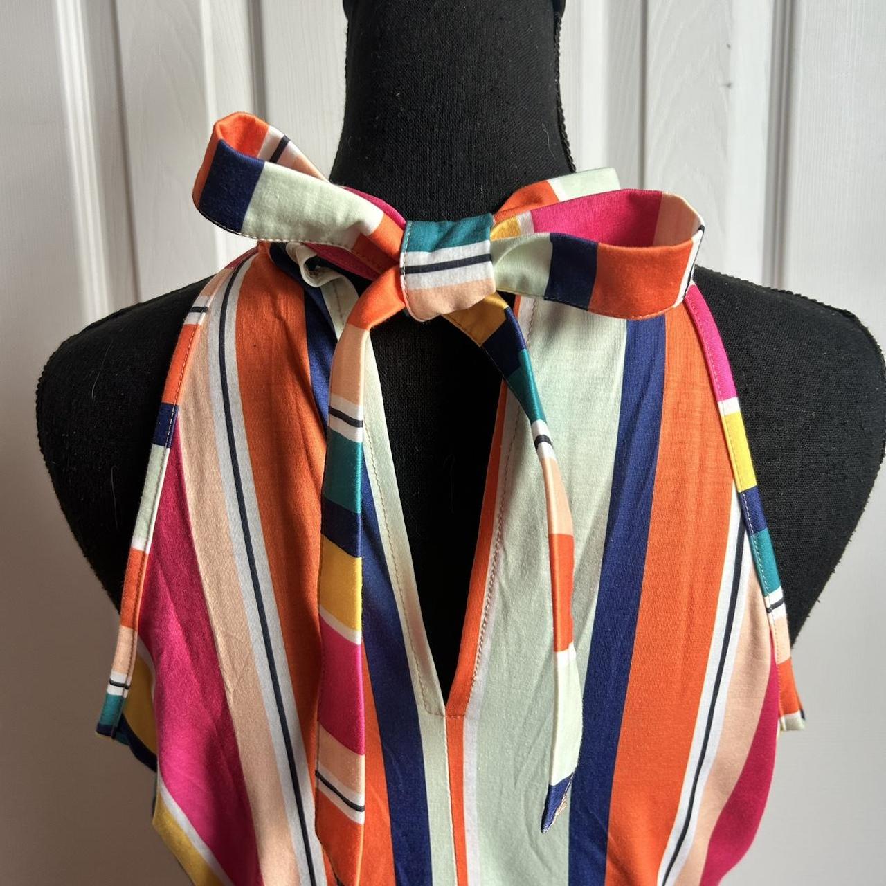 Women's Dress - Multi - L – OUGES skater dress / … - image 6