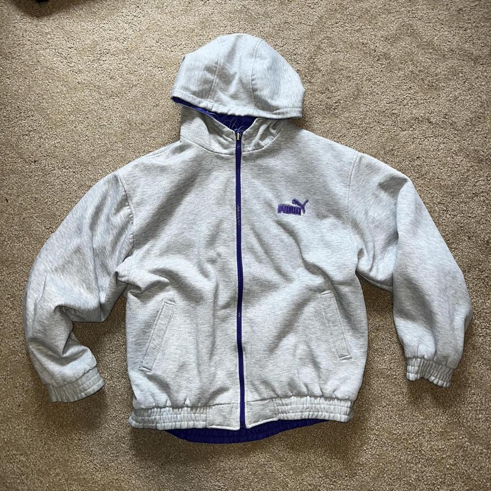 Sacramento Kings Reversible Puma Jacket Size - Depop