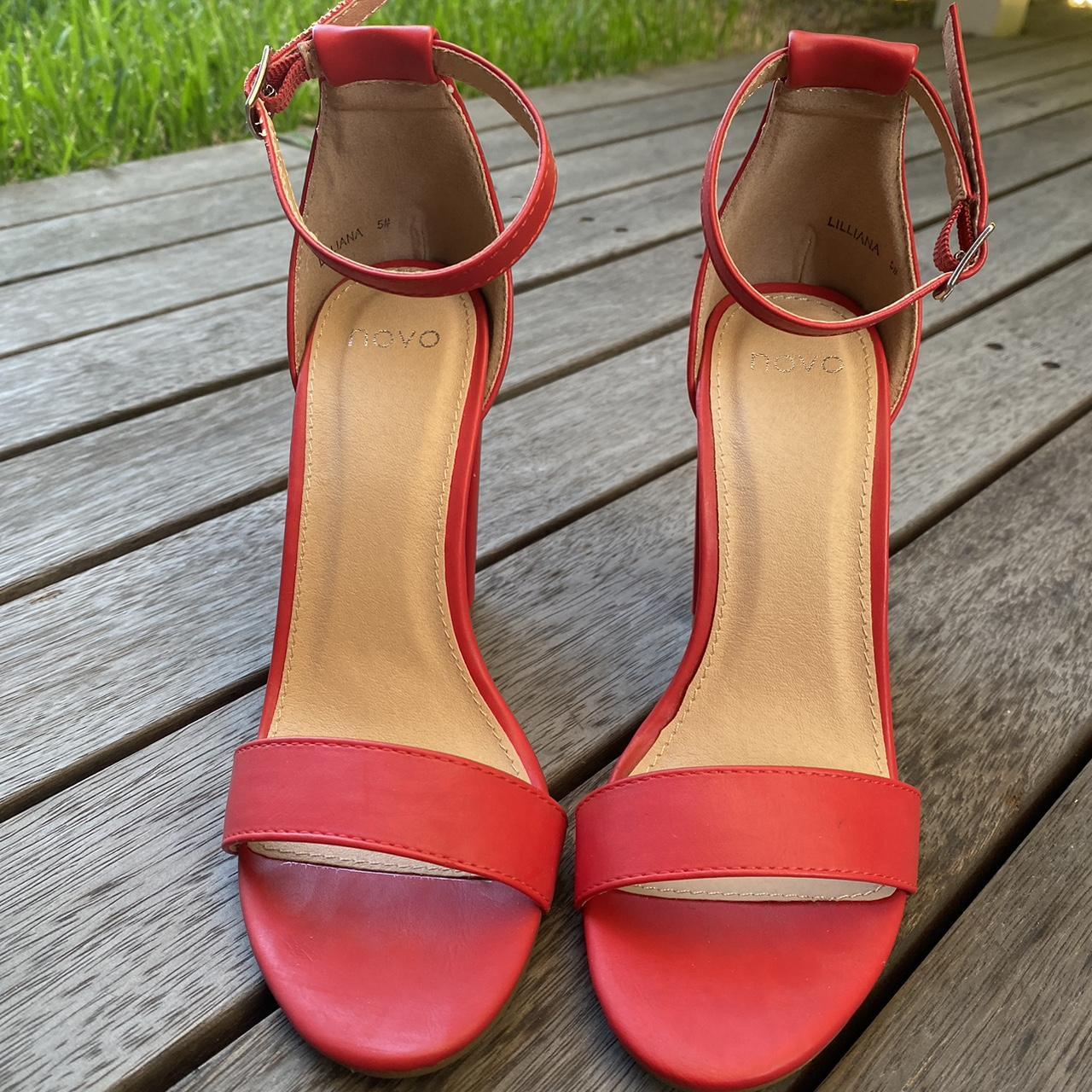 novo red heels