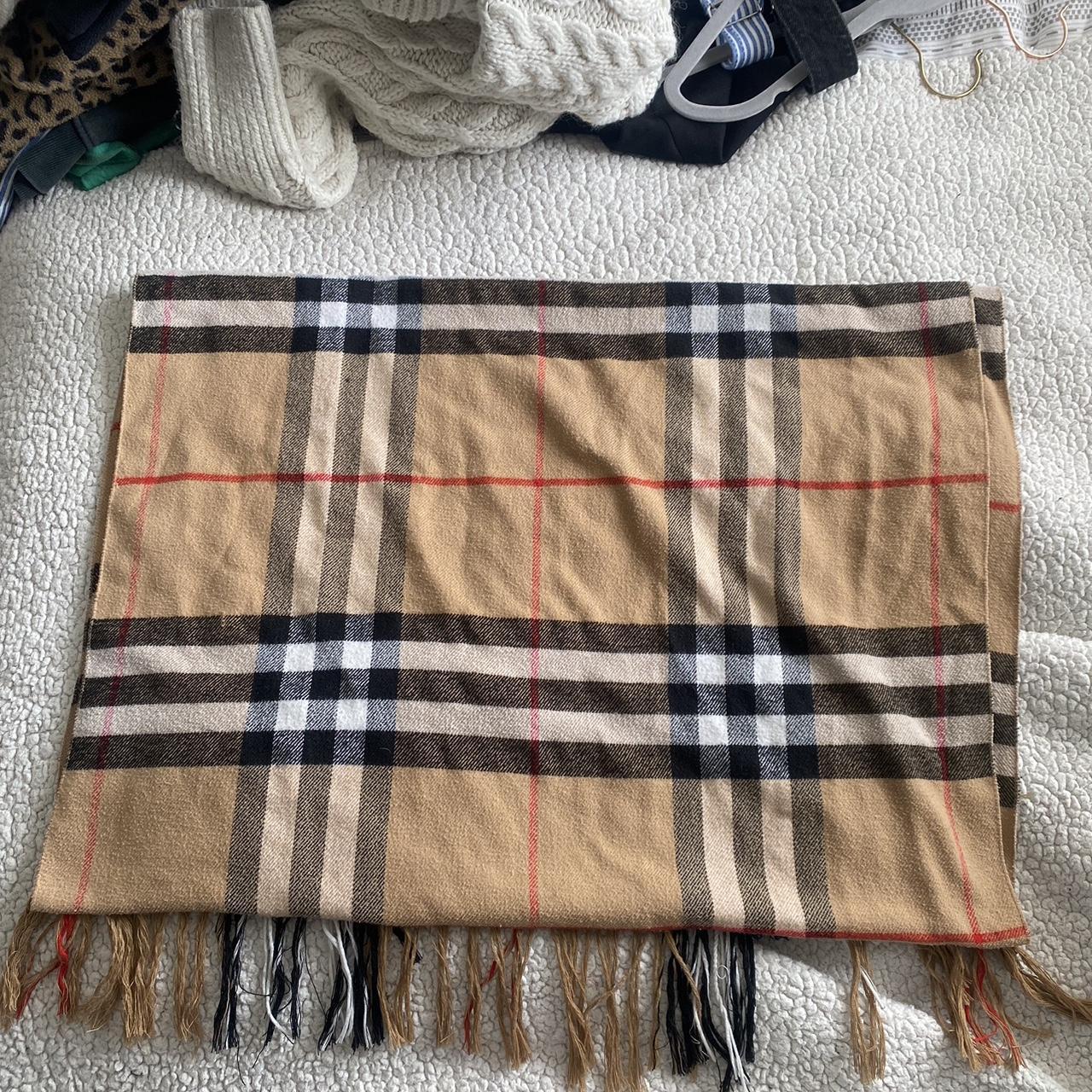 Burberry pattern scarf - Depop
