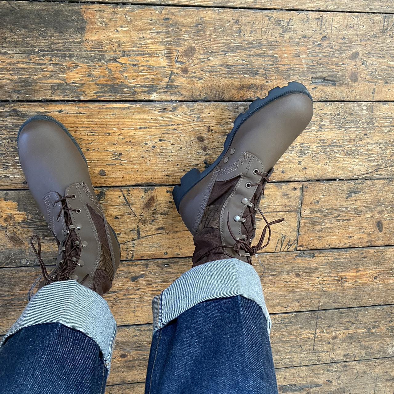 🌴WELLCO JUNGLE BOOTS, BROWN PLEASE READ These seem... Depop