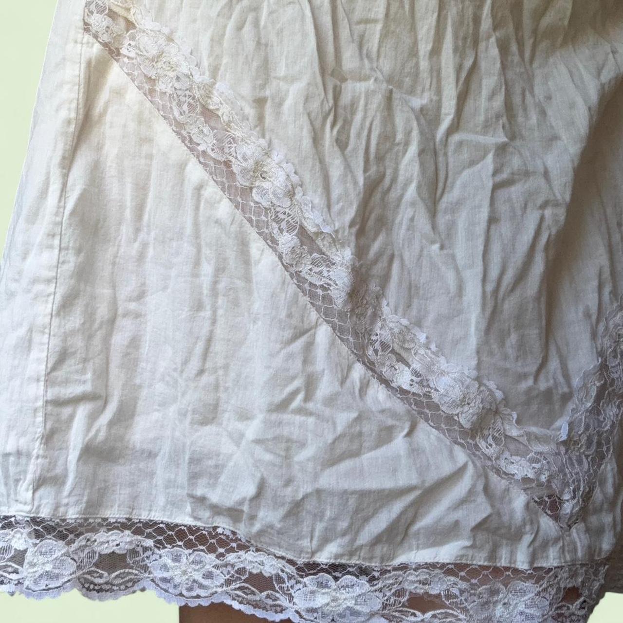 Women's Skirt - White/Cream - One size – White la… - image 2