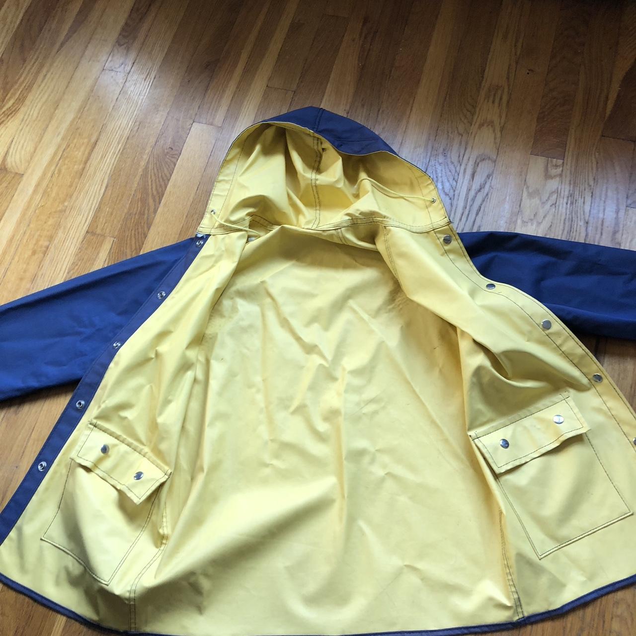 VINTAGE RAIN JACKET. Reversible rain jacket! No... Depop